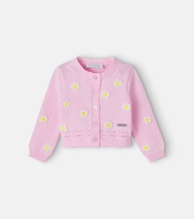 Monnalisa Monnalisa Floral cardigan