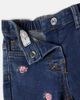 Monnalisa Monnalisa Floral embroidered jeans - 4