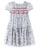 Monnalisa Monnalisa Floral embroidered mesh dress - 1