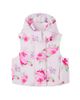 Monnalisa Monnalisa Floral puffer vest - 1