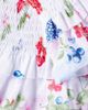 Monnalisa Monnalisa Floral ruffled cotton top and skirt set - 3