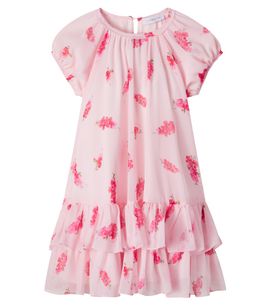 Monnalisa Monnalisa Floral tiered dress
