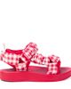 Monnalisa Monnalisa Gingham sandals - 4