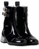 Monnalisa Monnalisa Glitter patent leather boots - 1