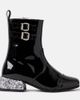 Monnalisa Monnalisa Glitter patent leather boots - 4