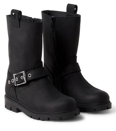 Monnalisa Monnalisa Leather biker boots