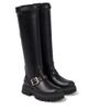 Monnalisa Monnalisa Leather knee-high boots - 1
