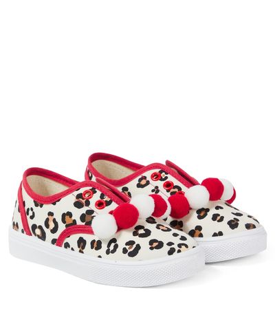 Monnalisa Monnalisa Leopard-print sneakers