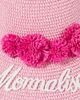 Monnalisa Monnalisa Logo paper sun hat - 2