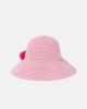 Monnalisa Monnalisa Logo paper sun hat - 3