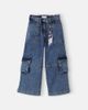 Monnalisa Monnalisa Mid-rise cargo jeans - 1
