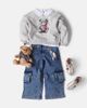 Monnalisa Monnalisa Mid-rise cargo jeans - 2
