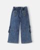 Monnalisa Monnalisa Mid-rise cargo jeans - 3