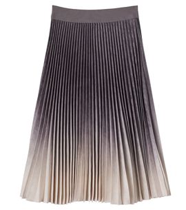 Monnalisa Monnalisa Ombré plissé skirt