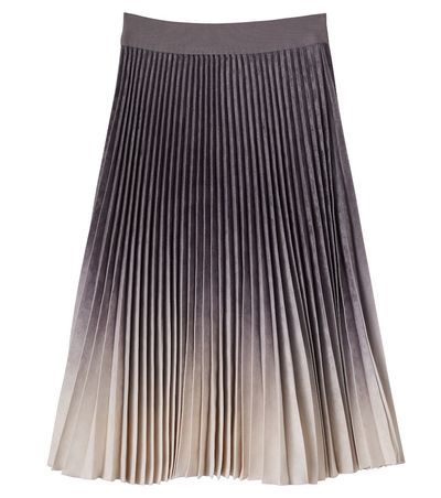 Monnalisa Monnalisa Ombré plissé skirt