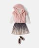 Monnalisa Monnalisa Ombré plissé skirt - 2