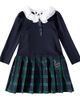 Monnalisa Monnalisa Pleated plaid dress - 1