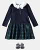 Monnalisa Monnalisa Pleated plaid dress - 2