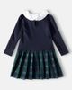 Monnalisa Monnalisa Pleated plaid dress - 4