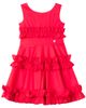 Monnalisa Monnalisa Ruffle-trimmed cotton poplin dress - 1
