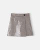 Monnalisa Monnalisa Sequined houndstooth skort - 1
