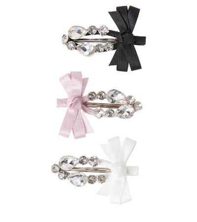 Monnalisa Monnalisa Set of 3 embellished hairpins