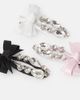 Monnalisa Monnalisa Set of 3 embellished hairpins - 3