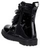 Monnalisa Monnalisa Shearling-lined patent leather boots - 3