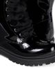 Monnalisa Monnalisa Shearling-lined patent leather boots - 5