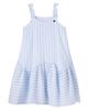 Monnalisa Monnalisa Striped linen-blend dress - 1