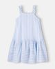 Monnalisa Monnalisa Striped linen-blend dress - 3