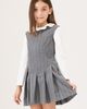 Monnalisa Monnalisa Striped pleated dress - 5