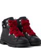 Monnalisa Monnalisa Studded velvet-trimmed leather boots - 1