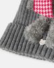 Monnalisa Monnalisa Teddy Bear bow-detail beanie - 2