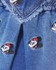 Monnalisa Monnalisa x Disney® Baby embroidered denim skirt - 3