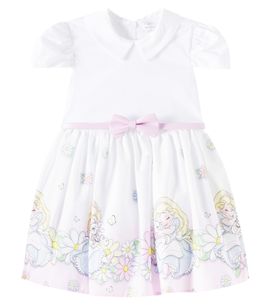 Monnalisa Monnalisa x Disney® baby printed cotton dress
