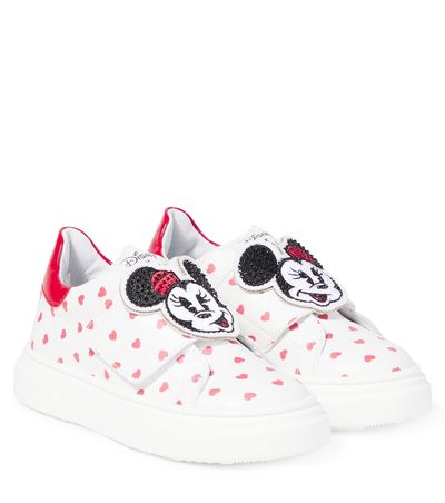 Monnalisa Monnalisa x Disney® embellished sneakers