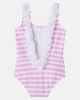 Monnalisa Monnalisa x Disney® printed ruffled swimsuit - 3
