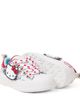 Monnalisa Monnalisa x Hello Kitty leather-trimmed sneakers - 5