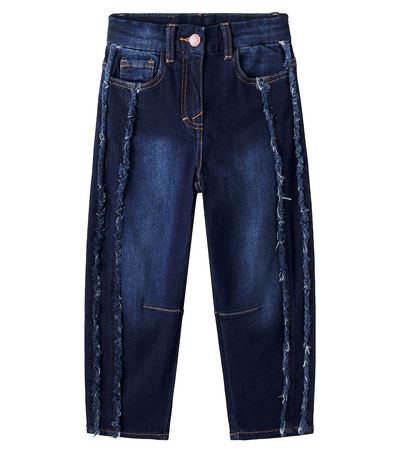 Monnalisa Monnalisa x Hello Kitty patchwork straight jeans