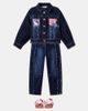 Monnalisa Monnalisa x Hello Kitty patchwork straight jeans - 2