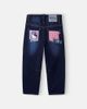 Monnalisa Monnalisa x Hello Kitty patchwork straight jeans - 4
