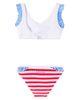 Monnalisa Monnalisa x Hello Kitty striped bikini - 4
