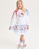 Monnalisa Monnalisa x Hello Kitty striped cotton skirt - 5