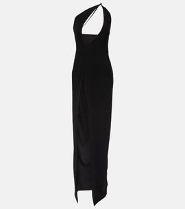 Monot MÃ´not One-shoulder cutout gown