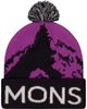 Mons Royale Mons Royale Mtn Pixel Merino Pom Pom Beanie - 1