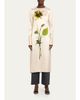 Monse Deconstruction Layered Sunflower Printed Silk Dress - 2