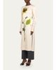 Monse Deconstruction Layered Sunflower Printed Silk Dress - 4