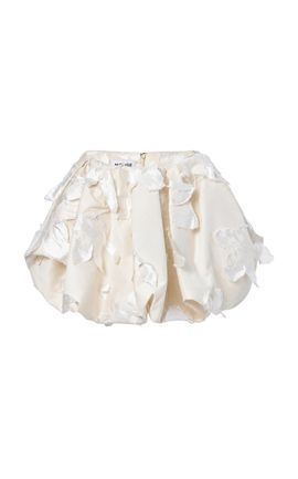 MONSE MONSE Bubble CottonBlend Mini Skirt