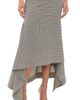 Monse Monse Checker Suiting Skirt Brown Multi - 1